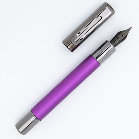 Monteverde USA® Ritma Fountain Pen Anodized Purple w/ JoWo Nib