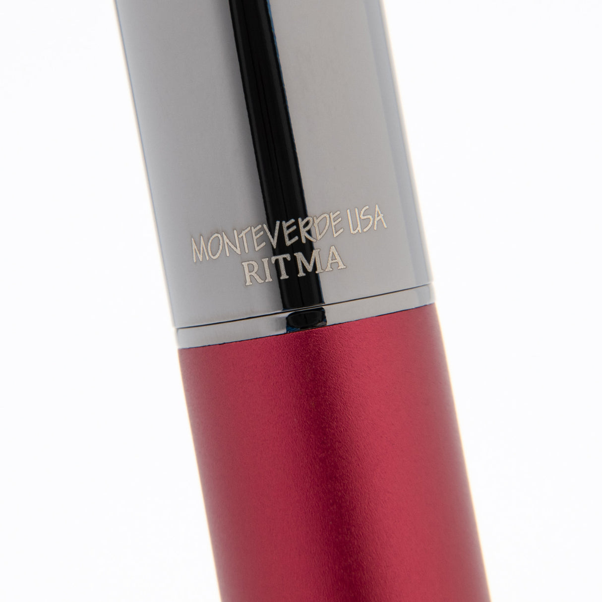Monteverde USA® Ritma Anodized Red Fountain Pen w/ JoWo Nib