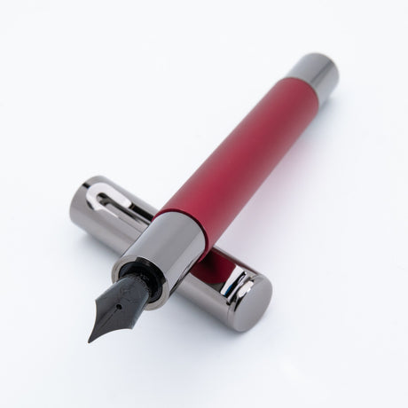 Monteverde USA® Ritma Fountain Pen Anodized Red w/ JoWo Nib