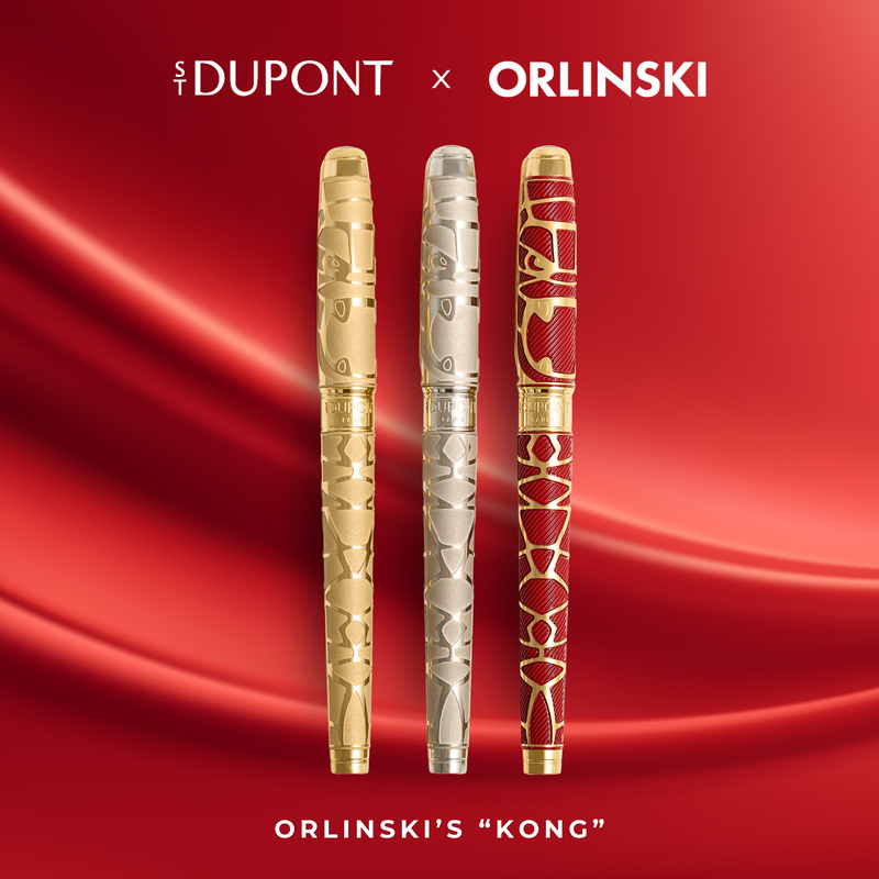 S.T. Dupont Line D Eternity  X ORLINSKI Fountain Pen collection