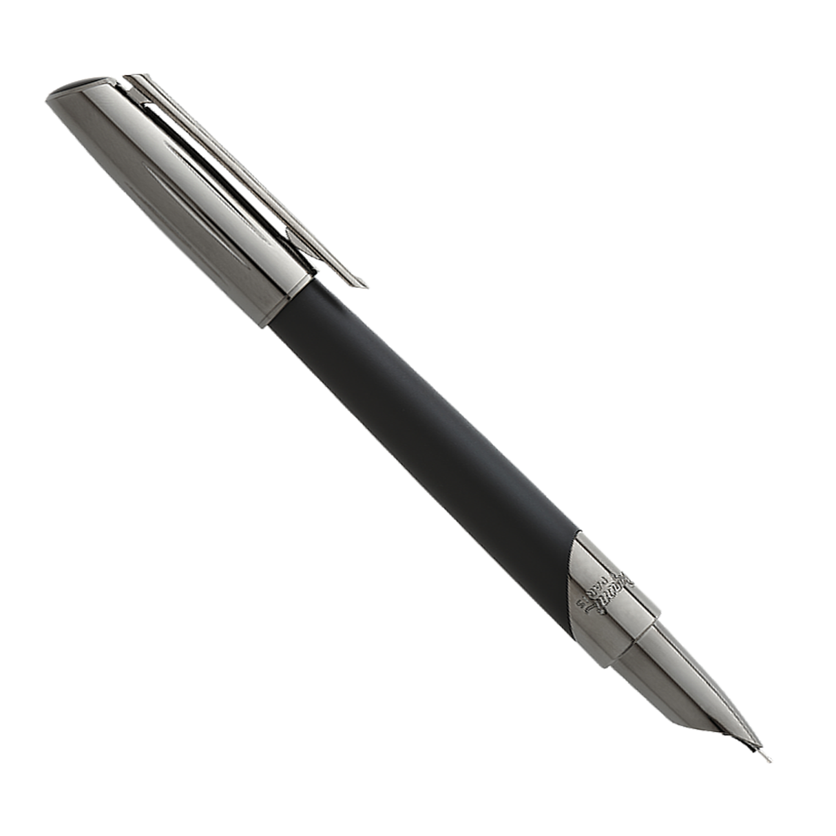 S.T. Dupont Defi Millennium Black Matte/Gunmetal - Fountain Pen
