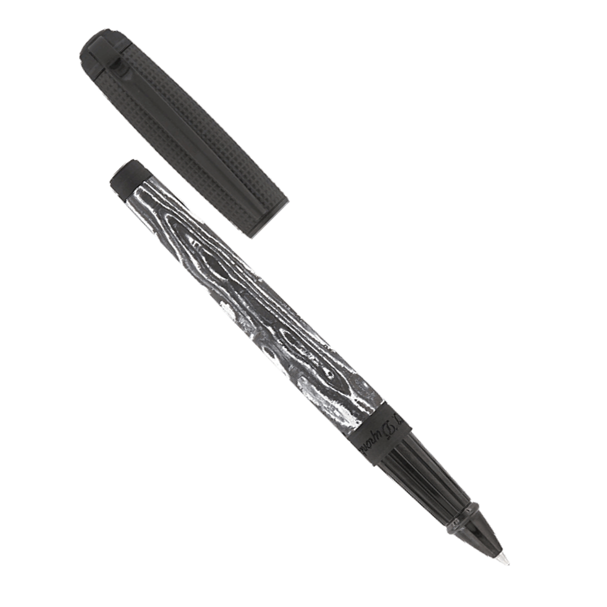 S.T. Dupont Line D Carbon Dark Strom - Rollerball