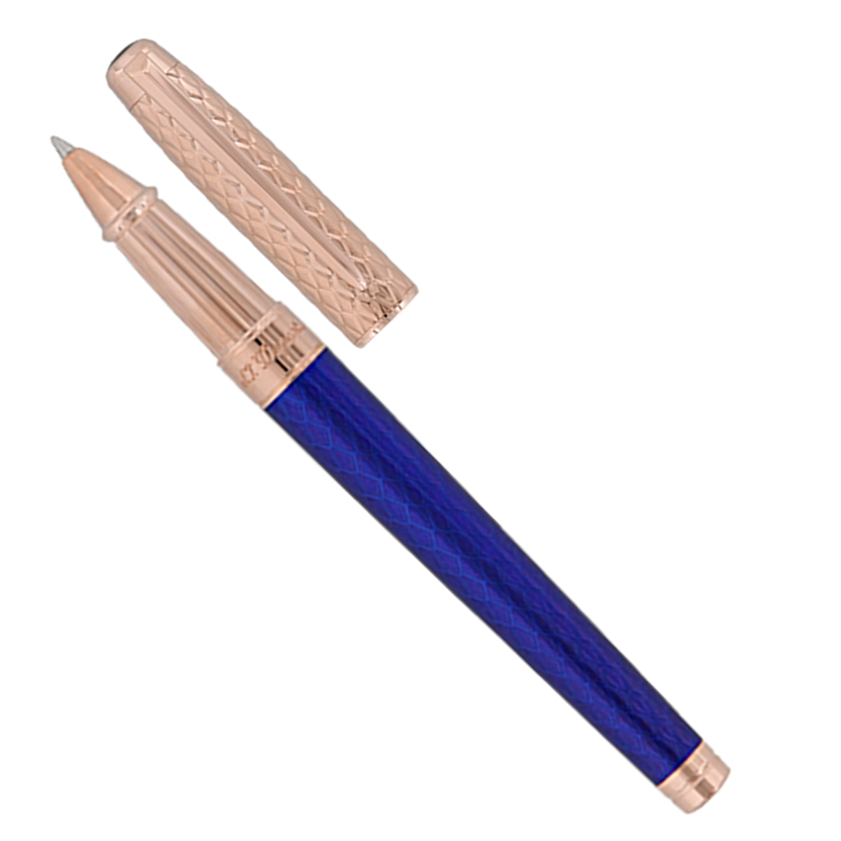S.T. Dupont Line D Eternity Blue & Rose Gold - Rollerball