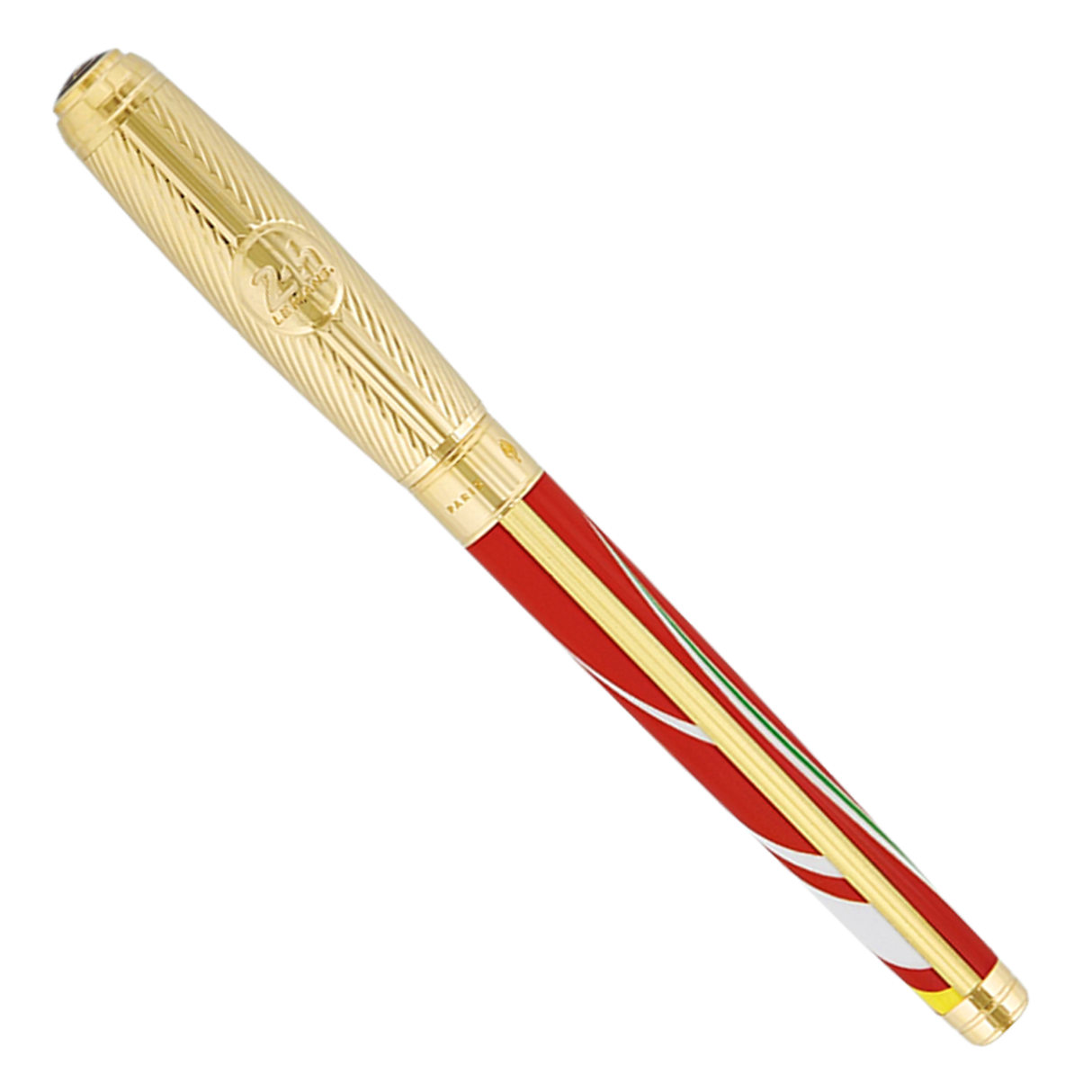 S.T. Dupont Line D Le Mans Red & Gold - Multifunction Pen - Fountain Pen/Rollerball