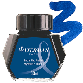Waterman Ink Mysterious Blue (Blue-Black) 1.7 Oz.