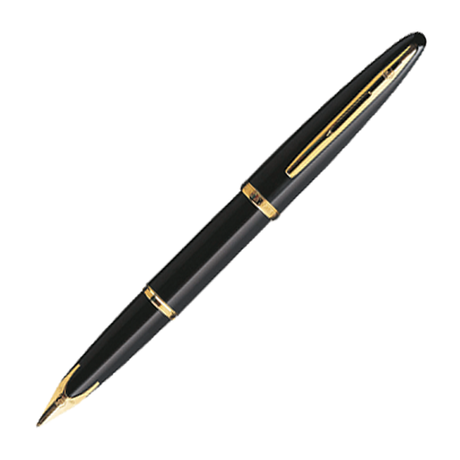 Waterman Carene Black GT - Fountain Pen (18kt Nib)