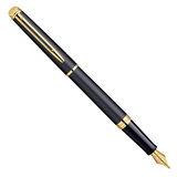 Waterman Hémisphère Black Gold Trim - Fountain Pen