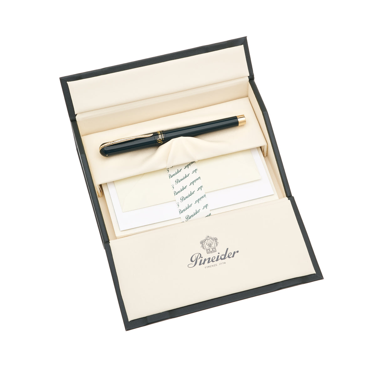 Pineider Avatar UR Anniversary Green w/Yellow Gold Trim Limited Edition - Rollerball