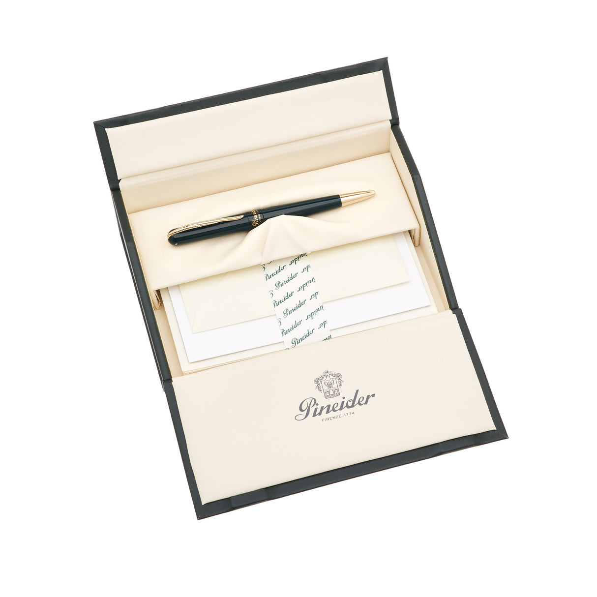 Pineider Avatar UR Anniversary Green w/Yellow Gold Limited Edition - Ballpoint