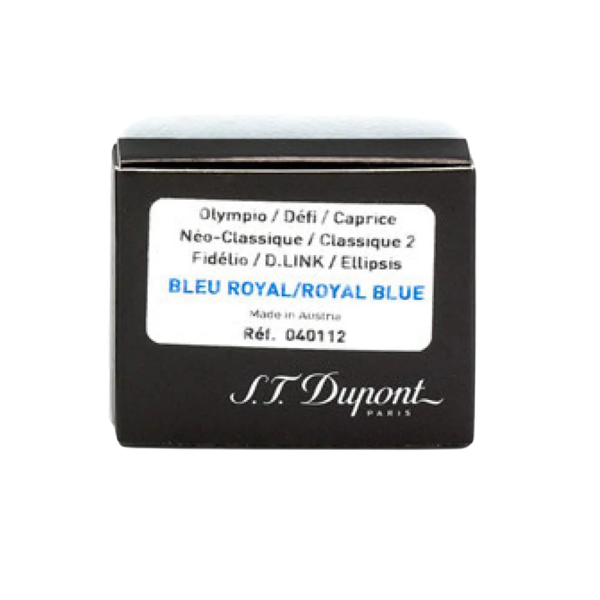 S.T. Dupont Ink Cartridges in Royal Blue - Pack of 6