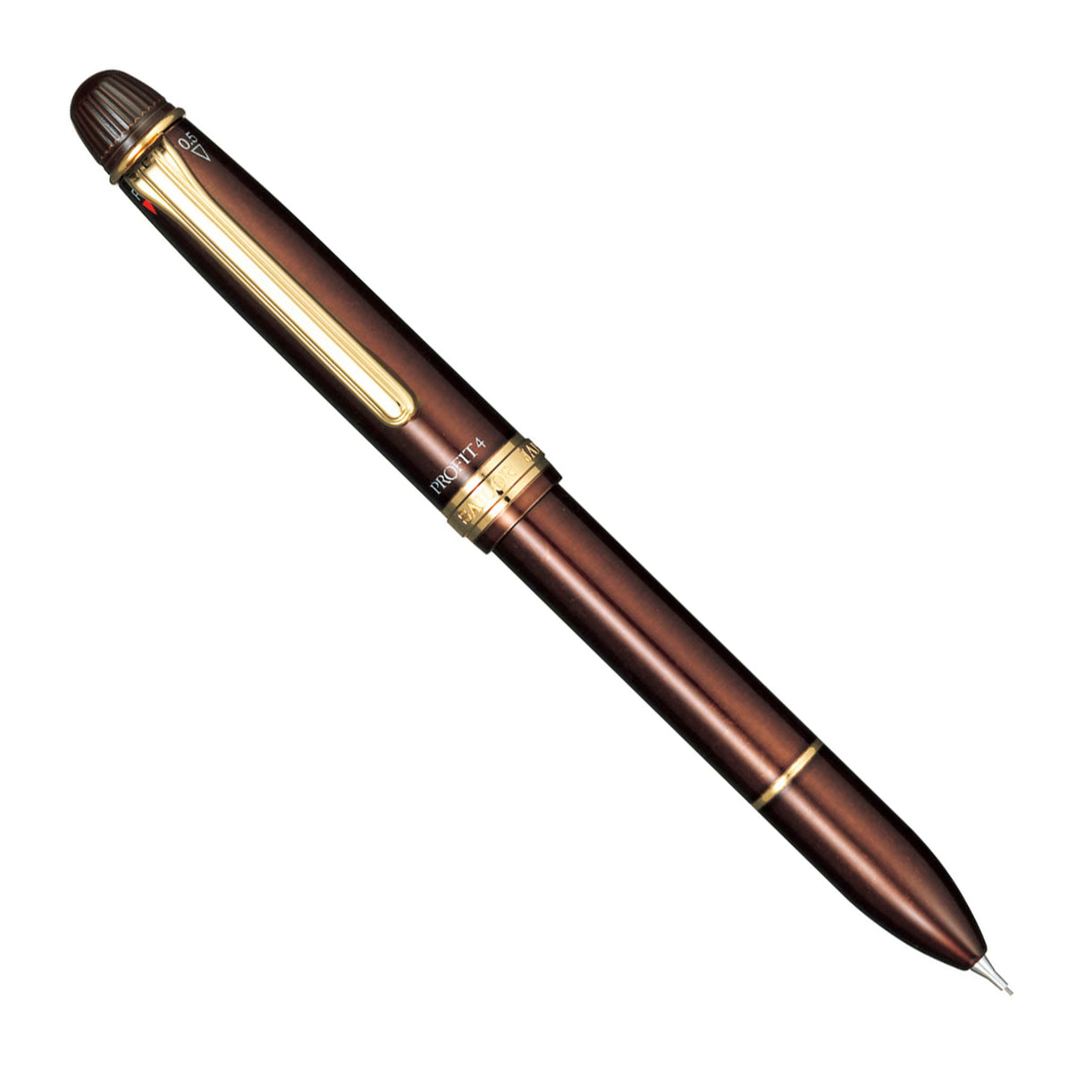 Sailor 1911 Multi 4 Multi Function Pen Brown Limited Edition - 3 Color Ballpoint (0.7Mm) + Mechanical Pencil (0.5Mm)