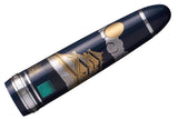 Sailor 1911 Ninja Yuubi Maki-e (In) w/Rhodium Trim Limited Edition - Fountain Pen (21K Nib)