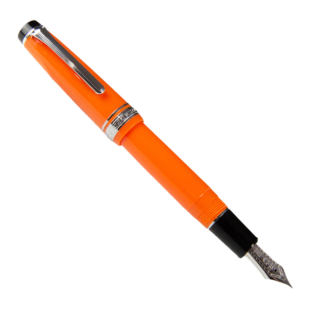 Sailor Pro Gear Color Orange w/Rhodium Trim - Fountain Pen (21Kt Nib)