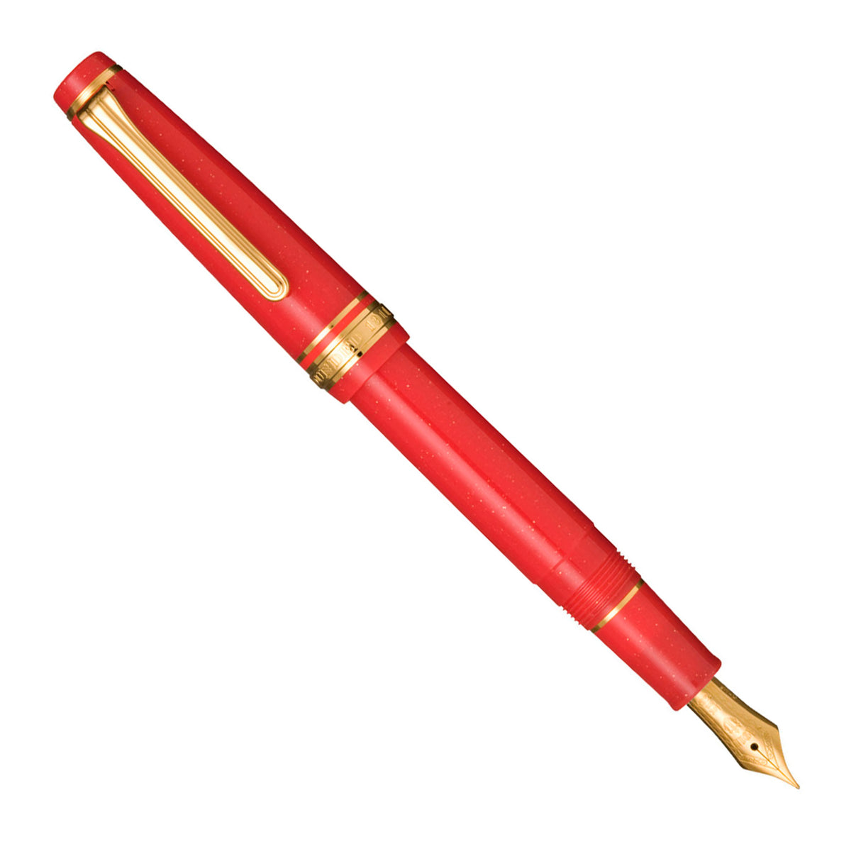 Sailor Pro Gear Slim Fairy Tale Shikiori Princess Kaguya Red (14k God Nib) - Fountain Pen