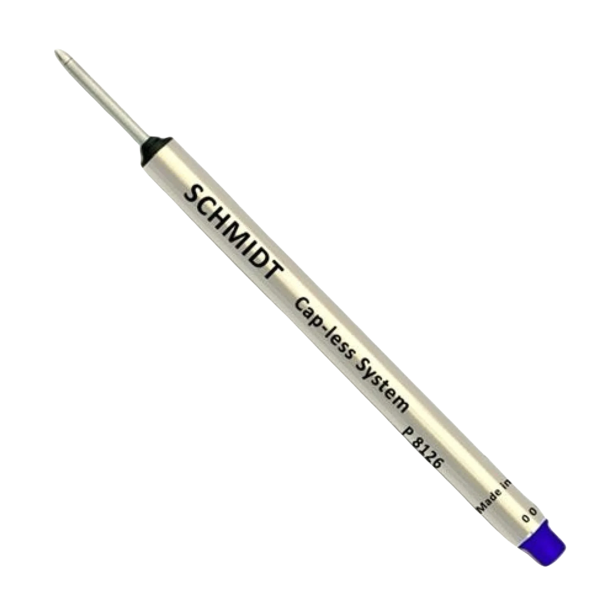 Schmidt Long 8126 Capless Rollerball Refill in Blue - Fine Point