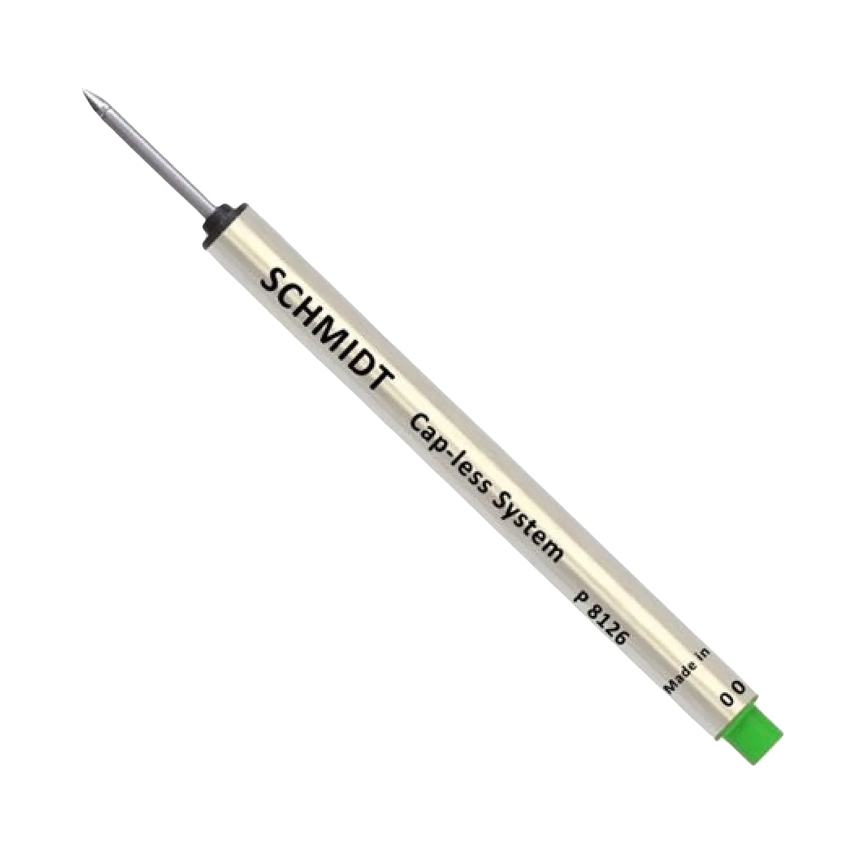 Schmidt Short P8126 Capless Rollerball Refill in Green - Fine Point (by Monteverde)