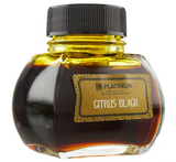 Platinum Classic Bottled Ink Citrus Black 60cc