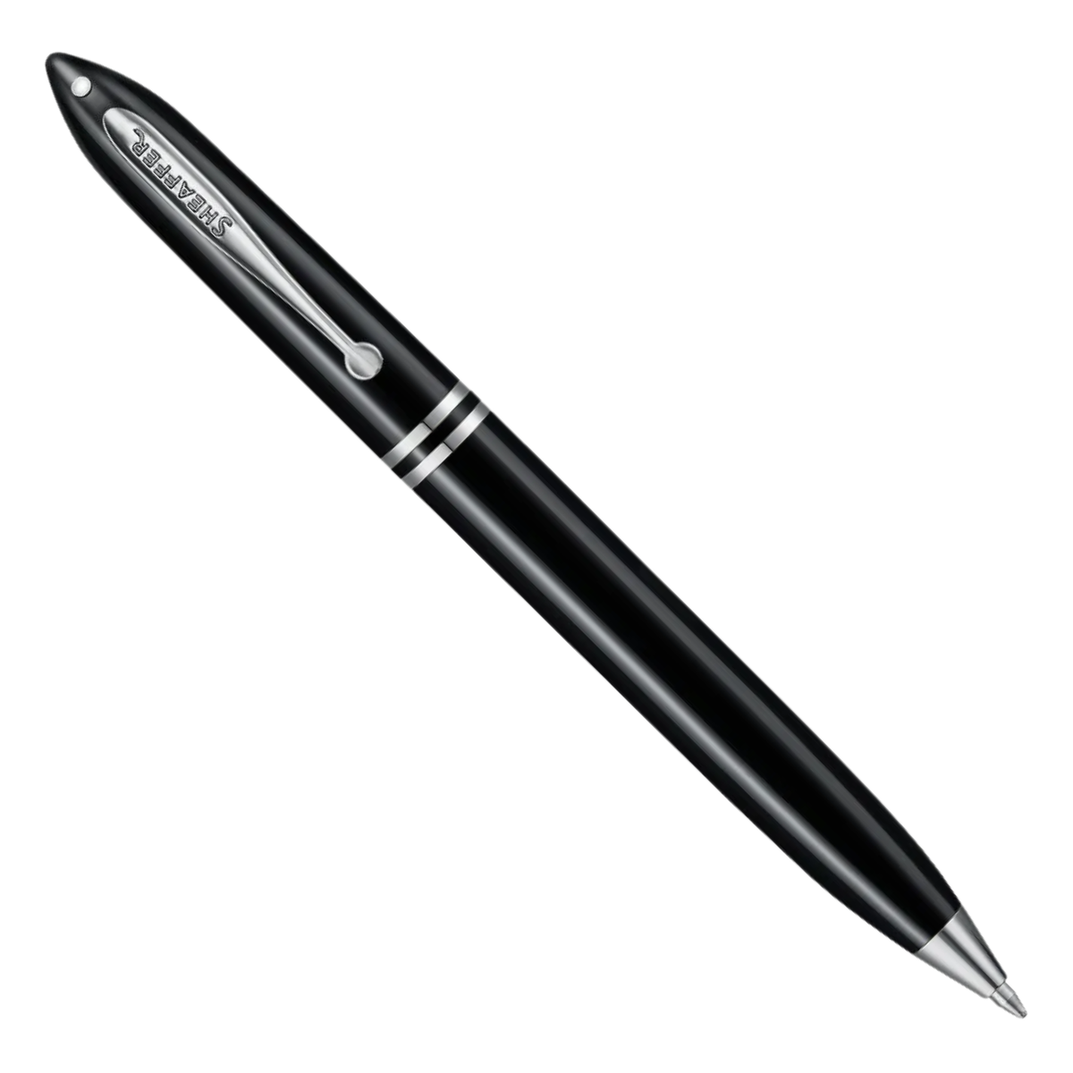 Sheaffer Balance III E892 Glossy Black and Chrome Trims Ballpoint Collection