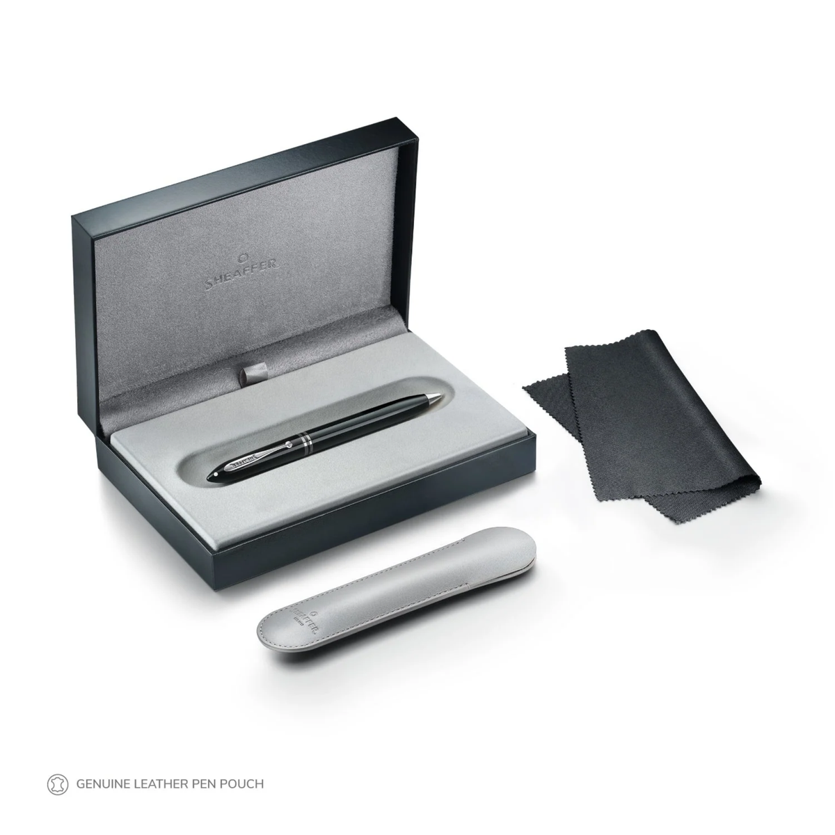 Sheaffer Balance III E892 Glossy Black and Chrome Trims Ballpoint Collection