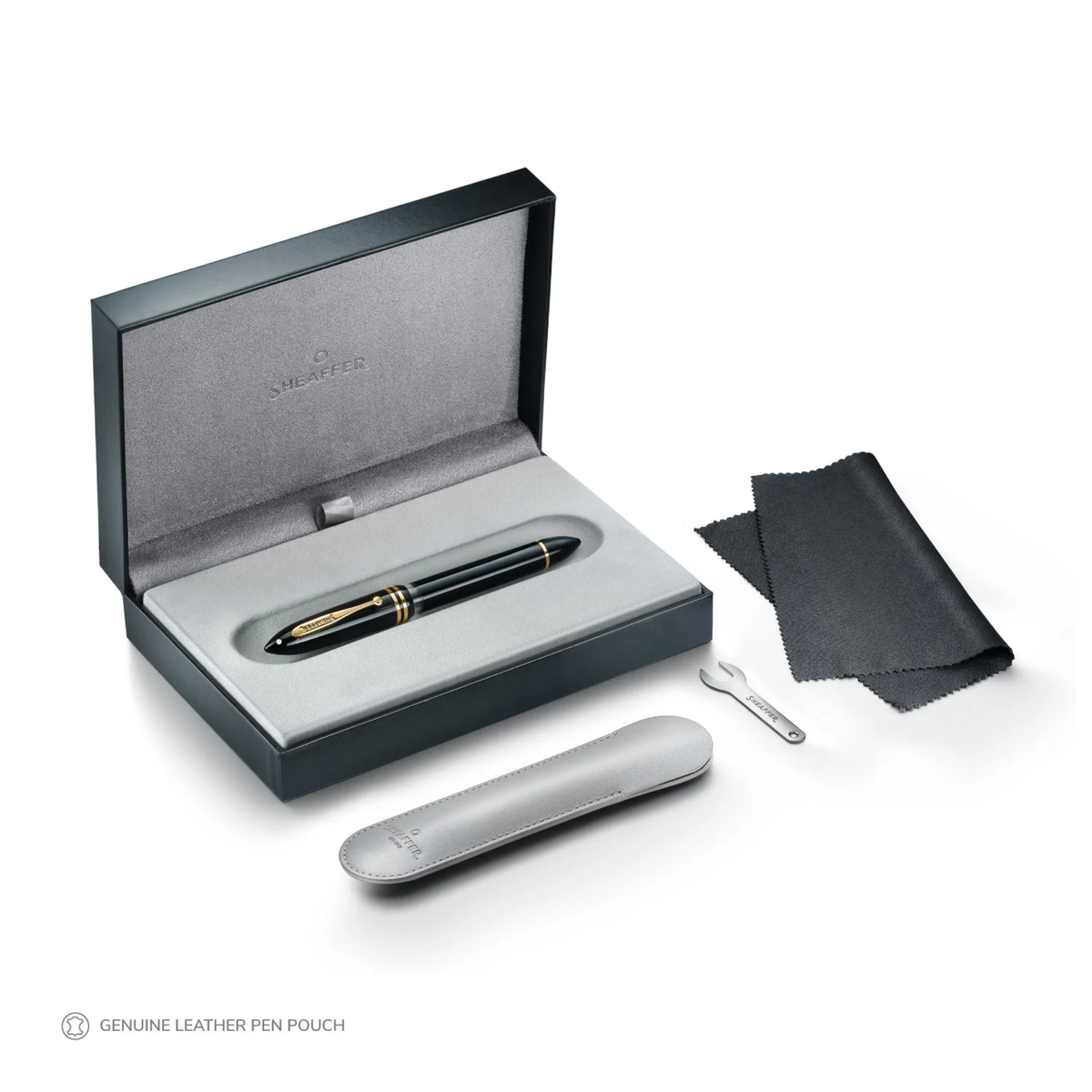 Sheaffer Balance III E893 Glossy Black and Gold Trims Fountain Pen Collection