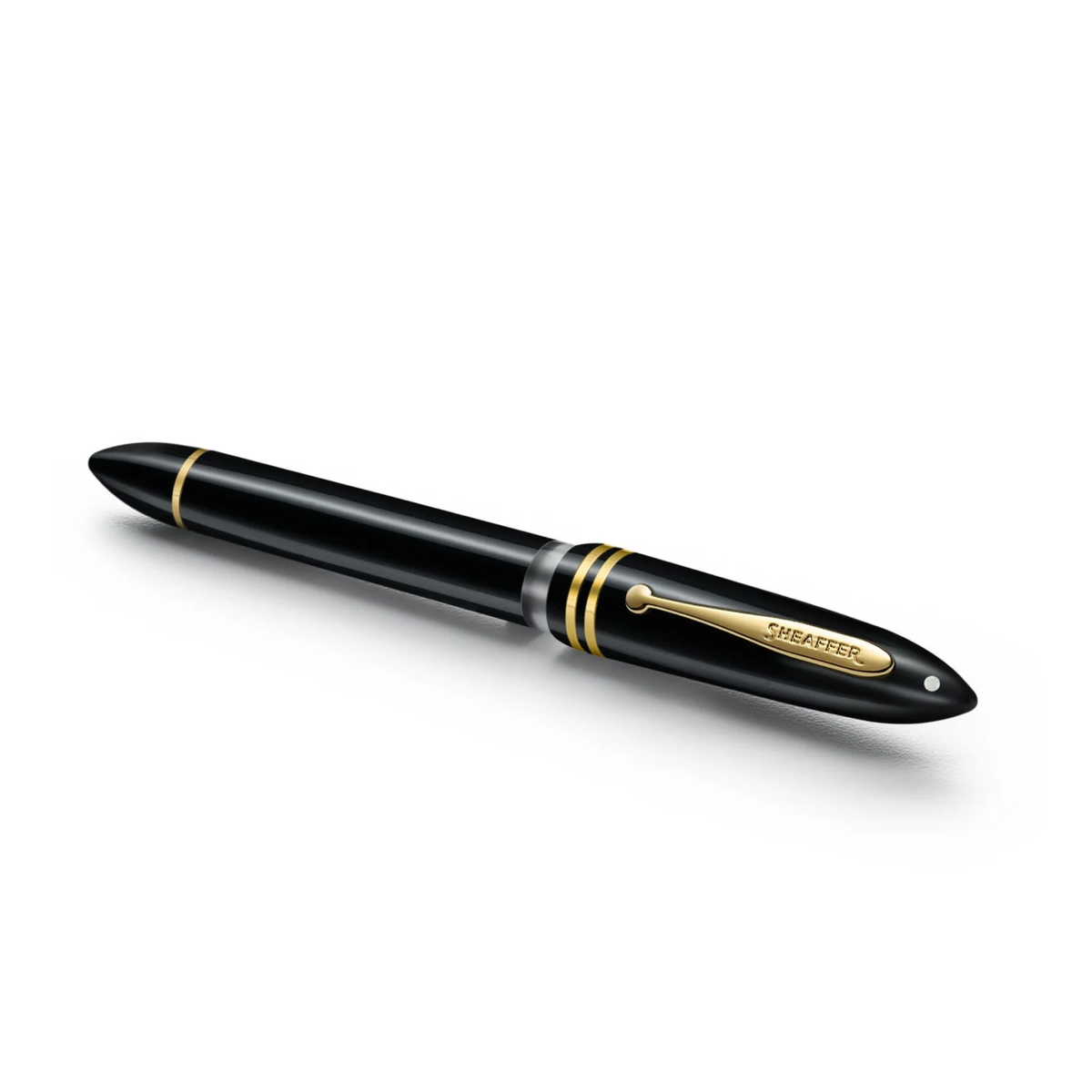 Sheaffer Balance III E893 Glossy Black and Gold Trims Fountain Pen Collection