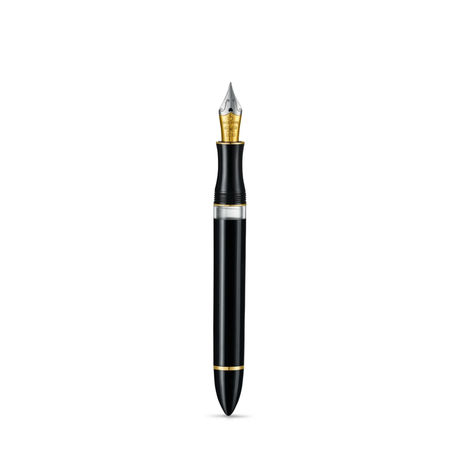 Sheaffer Balance III E893 Glossy Black and Gold Trims Fountain Pen Collection