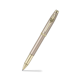 Sheaffer 100 Emily in Paris 9377 Champagne Gold with Champagne Gold Trims and Bow-Shaped Clip Emblem Rollerball