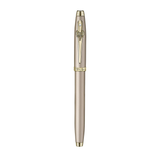 Sheaffer 100 Emily in Paris 9377 Champagne Gold with Champagne Gold Trims and Bow-Shaped Clip Emblem Rollerball