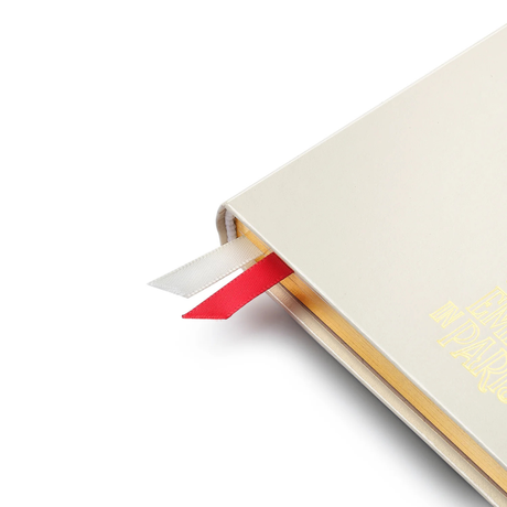 Sheaffer 100 Emily in Paris 9377 Champagne Gold Ballpoint Pen with Champagne Gold Trim and Hardbound Small Notebook - Gift Set