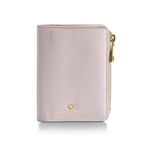 Sheaffer Emily in Paris Full-Grain Leather Zipped Bifold Coin Wallet - Pink