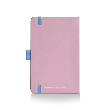 Sheaffer Prelude Mini 9810 Pastel Pink Ballpoint Pen with Swarovski Crystal and Small Hardbound Notebook Gift Set