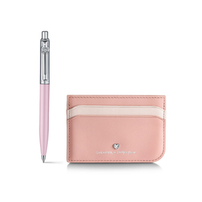 Sheaffer Emily in Paris Sentinel Ballpoint Pen and Full-Grain Leather Credit Card Holder Gift Set