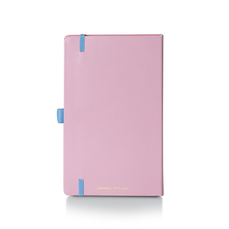 Sheaffer Emily in Paris Medium Notebook 90 GSM Ink Friendly with Embossed Eiffel Tower - Pink