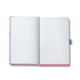 Sheaffer Emily in Paris Medium Notebook 90 GSM Ink Friendly with Embossed Eiffel Tower - Pink