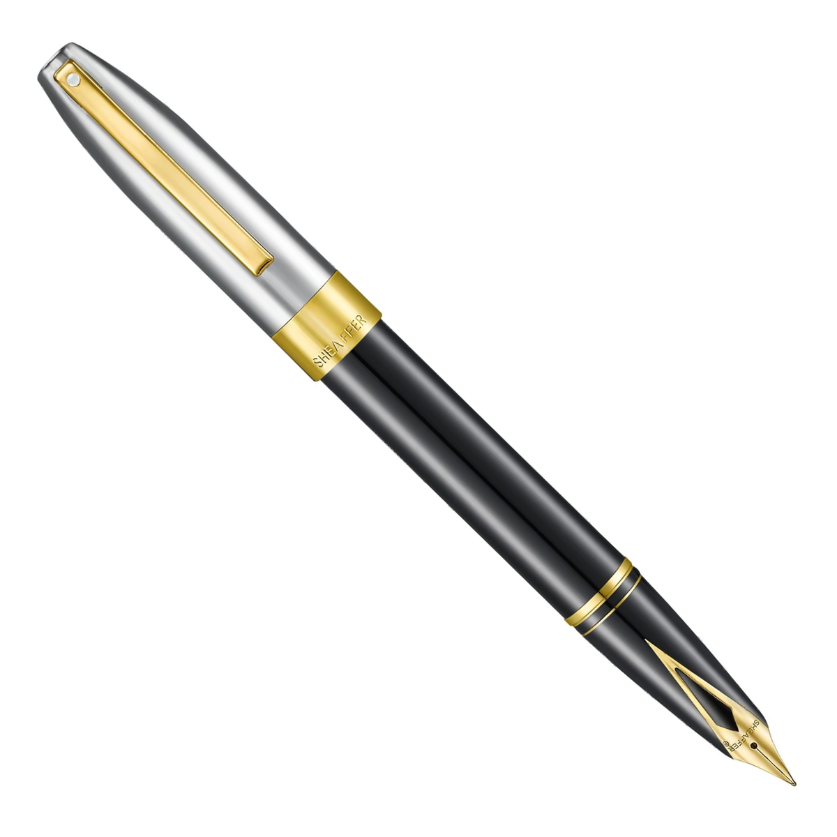 Sheaffer Legacy Chrome Cap and 14kt Gold PVD Fountain Pen