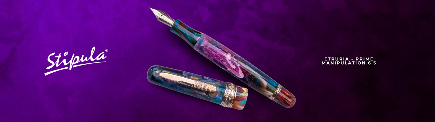 Stipula Etruria Prime Manipulation 6.5 Limited Edition Fountain Pen Collection