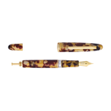Esterbrook Estie Tortoise with Gold Trim - Fountain Pen (Button Piston)