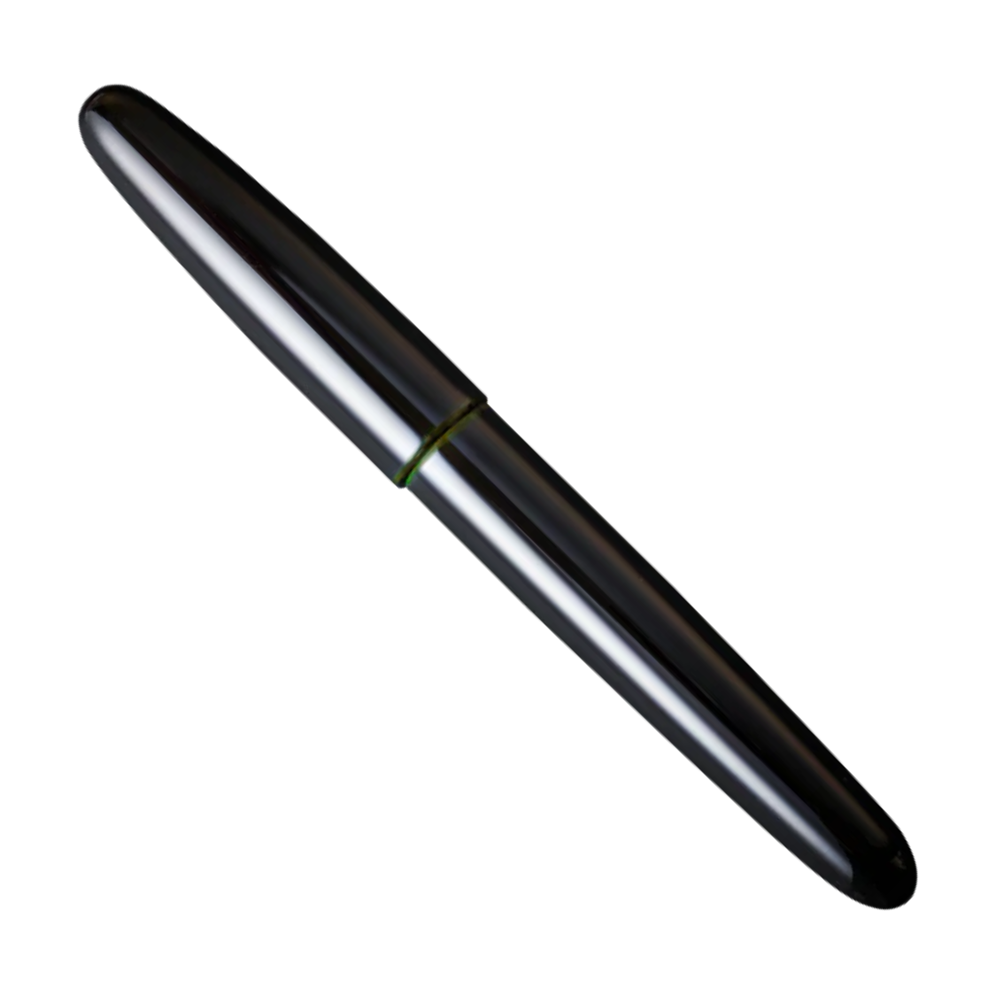 Wancher Dream Pen True Urushi Midori Tamenuri w/ Chrome Plated