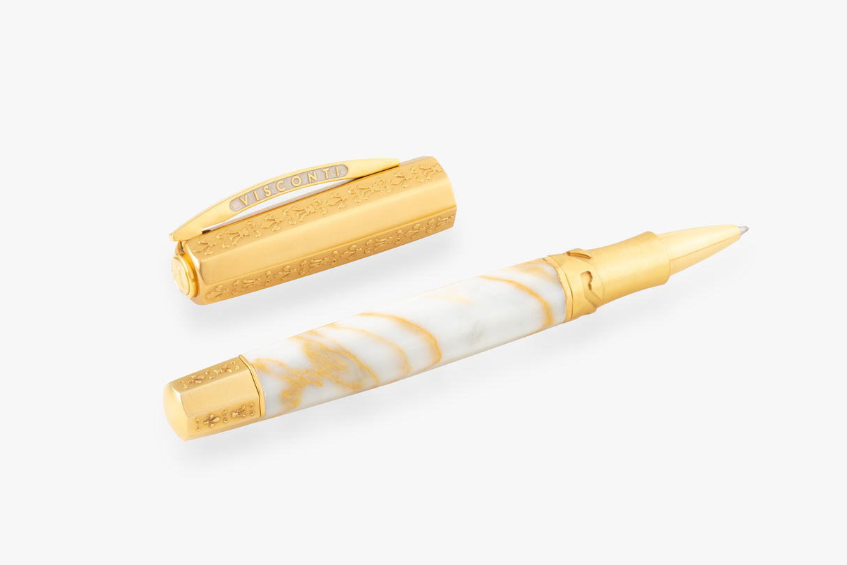 Visconti Il Magnifico Calacatta Gold Limited Edition - Rollerball