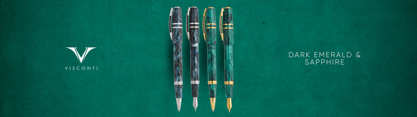 Visconti Limited Edition Homo Sapiens Dark Emerald & Sapphire