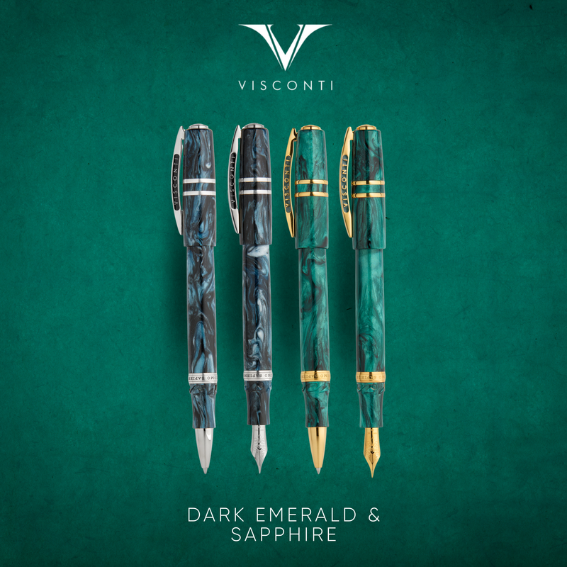 Visconti Limited Edition Homo Sapiens Dark Emerald & Sapphire