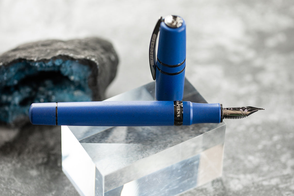 Visconti Homo Sapiens Lava Color Blue Ultramarine - Fountain Pen