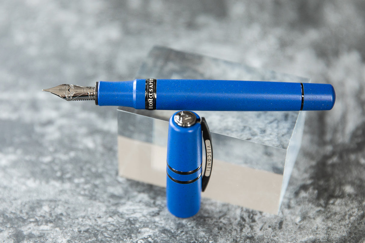 Visconti Homo Sapiens Lava Color Blue Ultramarine - Fountain Pen