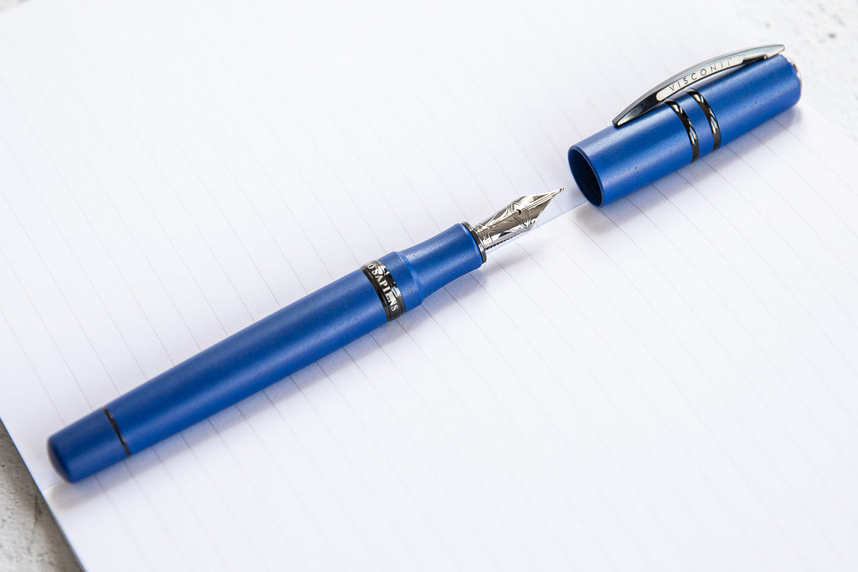 Visconti Homo Sapiens Lava Color Blue Ultramarine - Fountain Pen