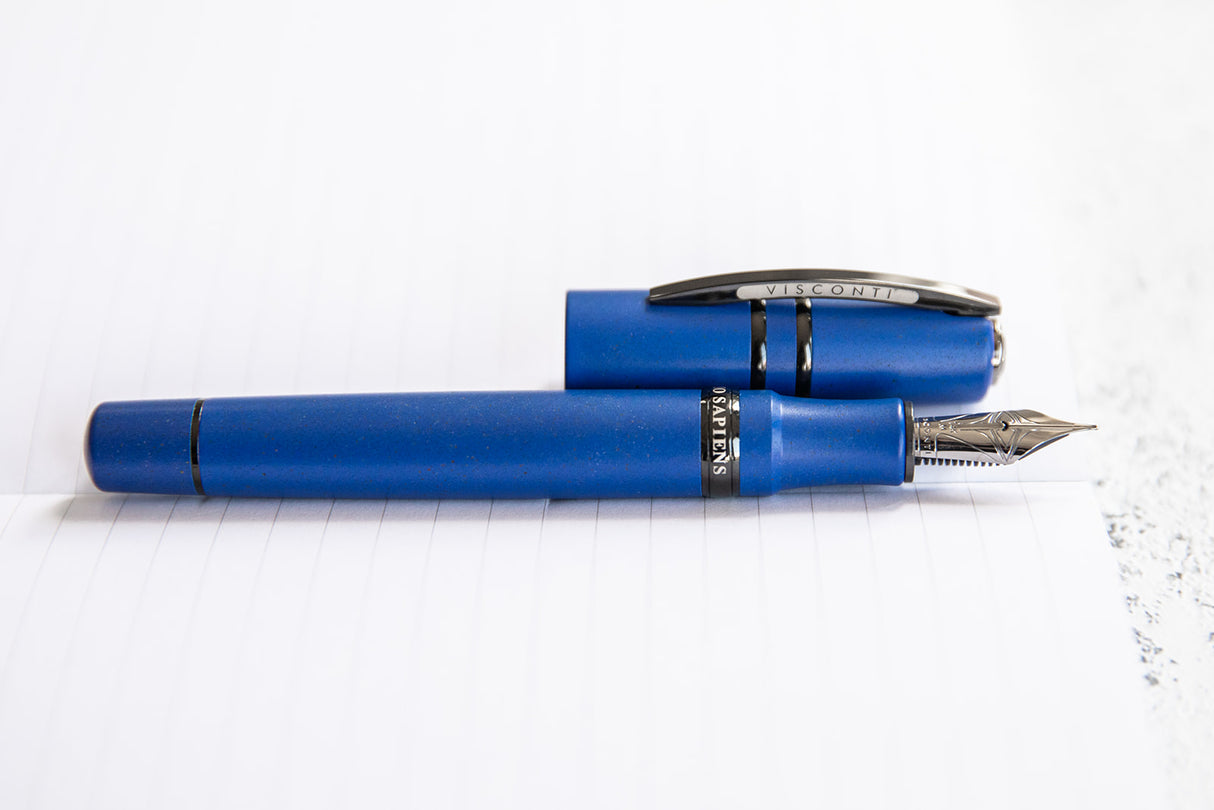 Visconti Homo Sapiens Lava Color Blue Ultramarine - Fountain Pen