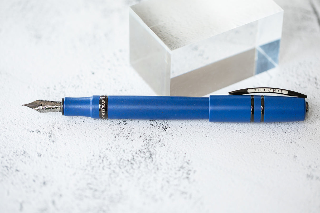 Visconti Homo Sapiens Lava Color Blue Ultramarine - Fountain Pen