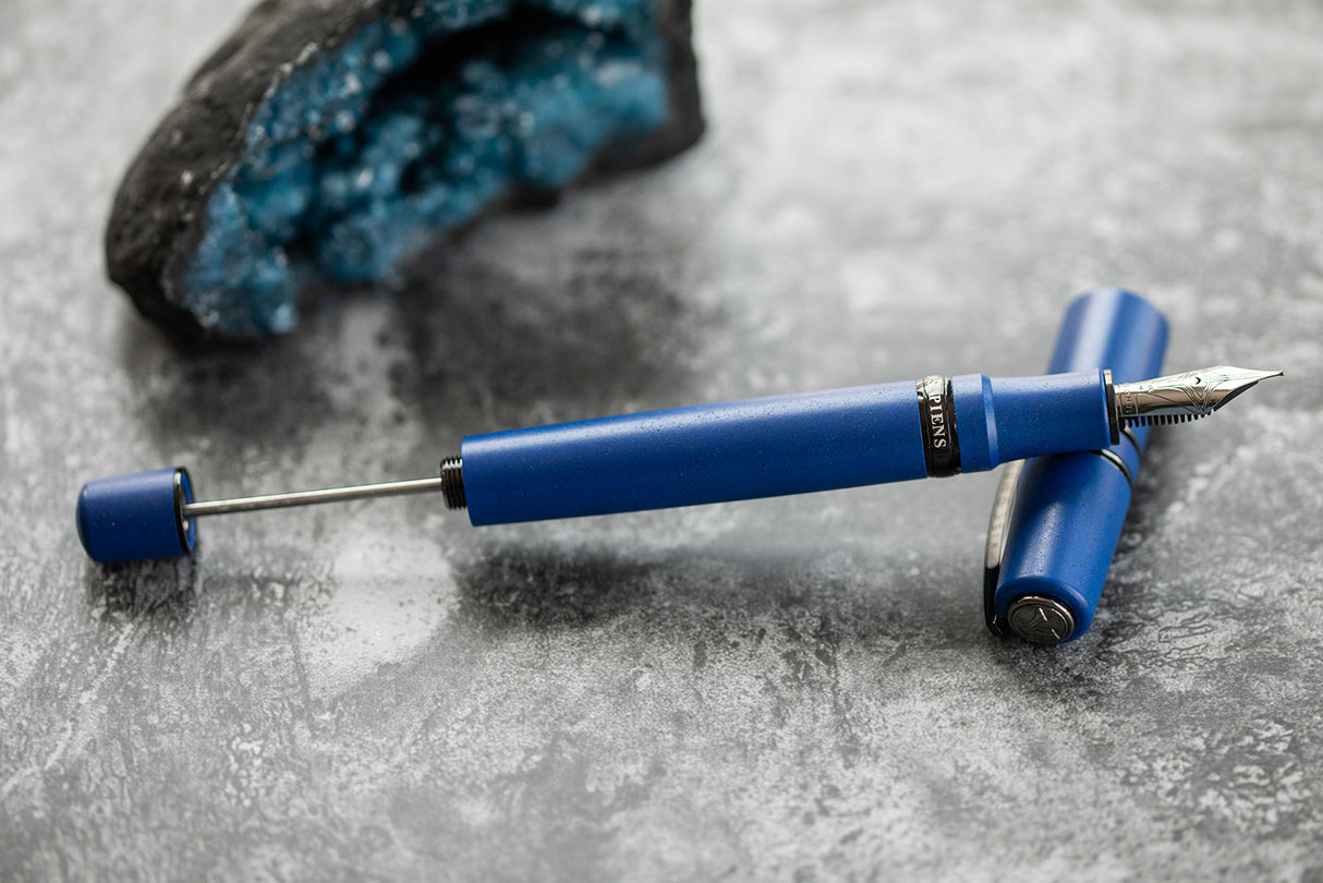 Visconti Homo Sapiens Lava Color Blue Ultramarine - Fountain Pen