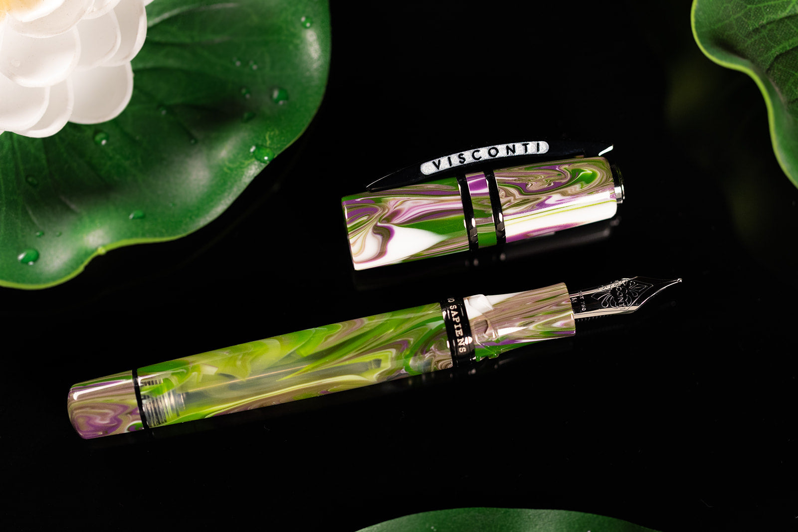 Visconti Homo Sapiens Lotus Garden 万年筆 Visconti Homo Sapiens Lotus Garden Limited Edition - Fountain Pen