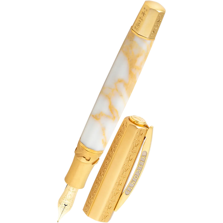 Visconti Il Magnifico Calacatta Gold Limited Edition - Fountain Pen