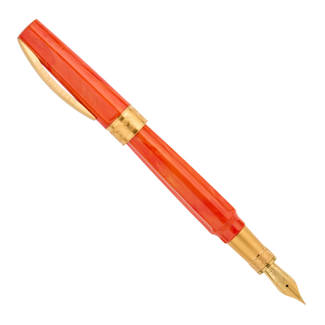 VISCONTI 万年筆 18K 750 FIRENZE 0611 4000 Visconti Celluloid Anniversary Voyager VAC Fill Fountain Pen LE